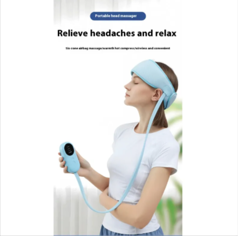 Scalp Massager — In Use