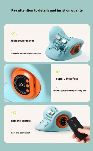 Cervical Neck EMS Massager — Close Up
