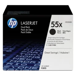 HP CE255XD Toner Dual Pack Schwarz