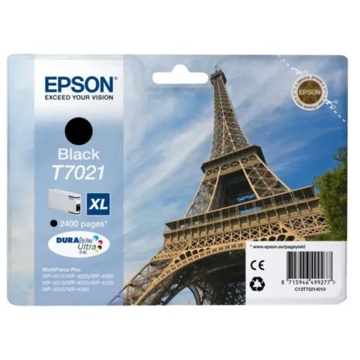 Epson C13T70214010 Tinte Schwarz XL