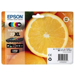 Epson T3335XL "Orange" Claria Premium Ink Multi Pack Magenta/Gelb/Blau/Schwarz/Photo Schwarz 47.0ml