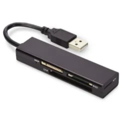 ednet Multicard Reader USB 2.0 schwarz