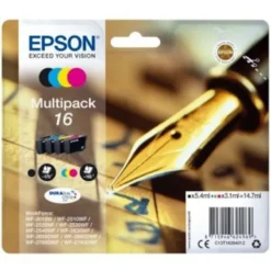 Epson T1626 "Füller" DURABrite Ultra Ink Multi Pack Schwarz/Cyan/Magenta/Gelb 14.7ml