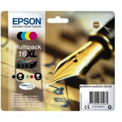 Epson T1636XL "Füller" DURABrite Ultra Ink Multi Pack Schwarz/Cyan/Magenta/Gelb 32.4ml