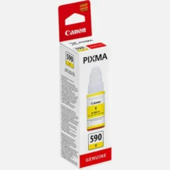 Canon GI-590Y Original Druckerpatrone Tintenbehälter Gelb 1606C001 70ml