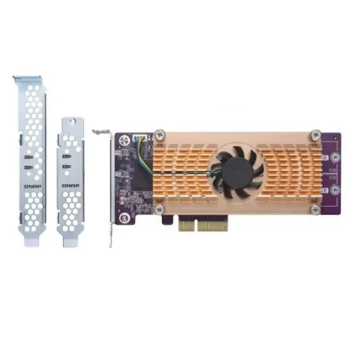 QNAP QM2 Card QM2-2S-220A Dual-M.2-22110/2280-SATA-SSD Erweiterungskarte