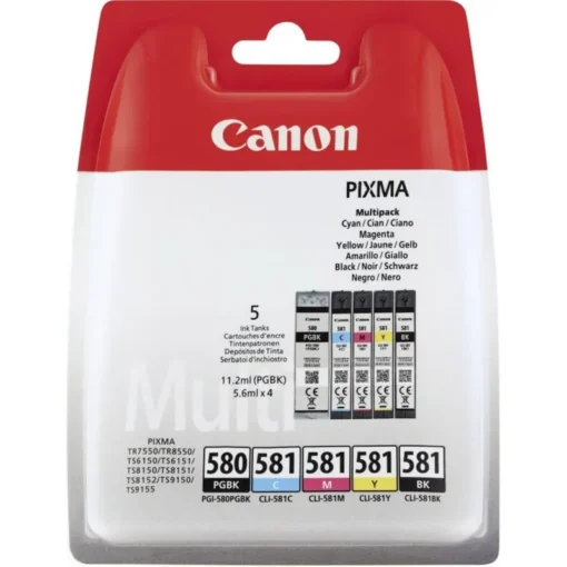 Canon PGI-580/CLI-581 Multipack BK/C/M/Y