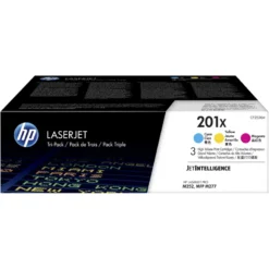 HP CF253XM Toner Rainbow Kit 201X (Cyan / Magenta / Gelb)