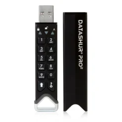 iStorage datAshur Pro2 USB3.2 4GB Hardwareverschlüsselter USB Stick mit PIN-Schutz