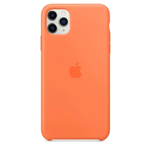 Apple MY112ZM/A Silikon Case für iPhone 11 Pro Max vitamin c