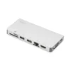 Digitus DA-70866 Multiport Travel Docking Station silber