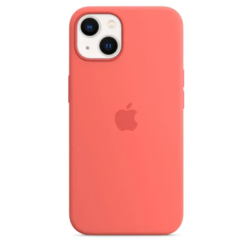 Apple Silikon Case MM253ZM/A für iPhone 13 mit MagSafe pink pomelo