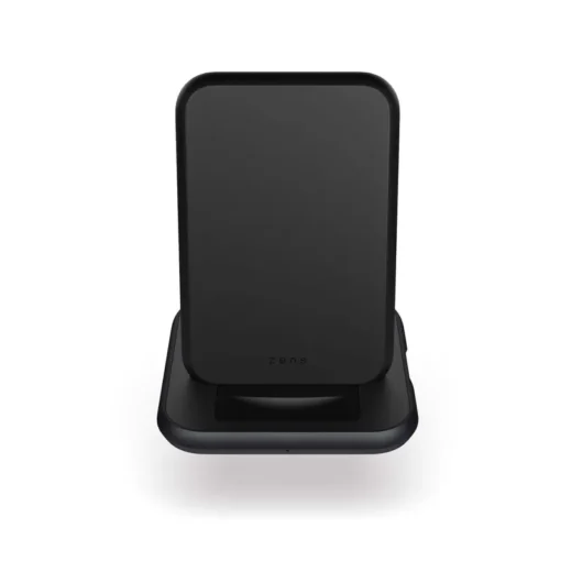 Zens Aluminium Series Stand + USB-C Ladegerät 18W 1x 10W Qi schwarz