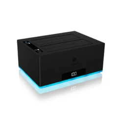 ICY BOX IB-127CL-U3 Docking und Klonstation für 2x 2.5 / 3.5 HDD/SSD