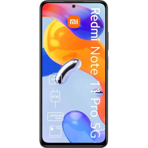 Xiaomi Redmi Note 11 Pro 5G Dual-Sim EU Google Android Smartphone in gray  with 128 GB storage