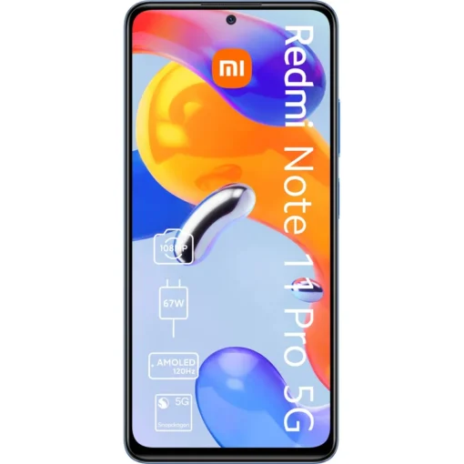 Xiaomi Redmi Note 11 Pro 5G Google Android Smartphone in blue  with 128 GB storage