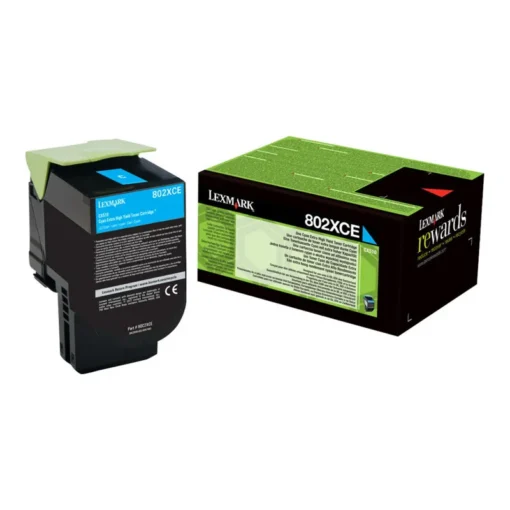 Lexmark Projekt Toner Cyan 80C2XCE