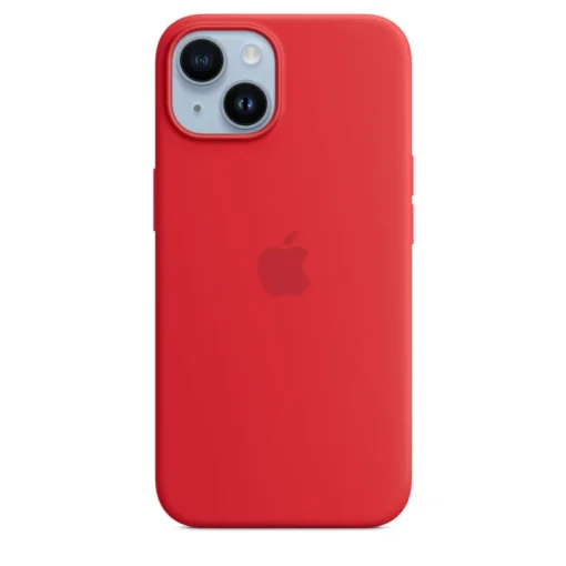 Apple iPhone 14 Silikon Case mit MagSafe (PRODUCT)RED