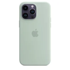 Apple iPhone 14 Pro Max Silikon Case mit MagSafe Succulent