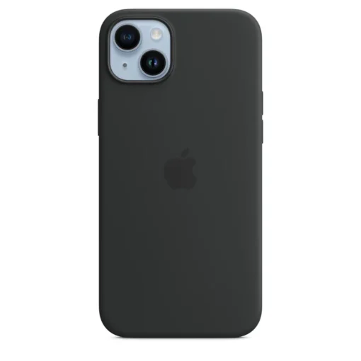 Apple iPhone 14 Plus Silikon Case mit MagSafe Midnight