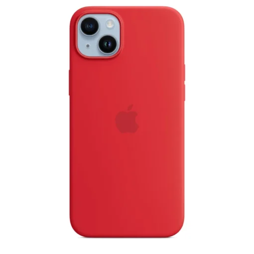 Apple iPhone 14 Plus Silikon Case mit MagSafe (PRODUCT)RED