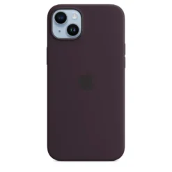 Apple iPhone 14 Plus Silikon Case mit MagSafe Elderberry