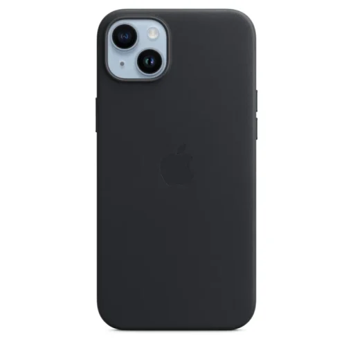 Apple iPhone 14 Plus Leder Case mit MagSafe Midnight