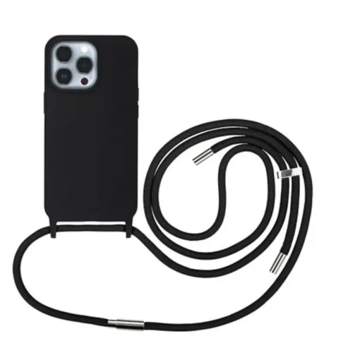 Artwizz HangOn Case Siicone für iPhone 14 schwarz