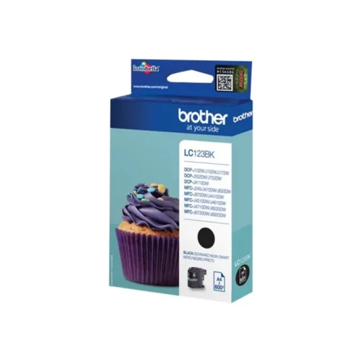 Brother LC123BK Tinte schwarz