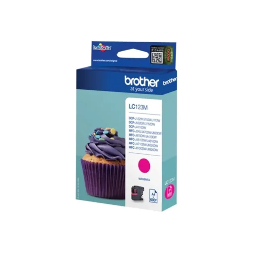 Brother LC123BM Tinte magenta