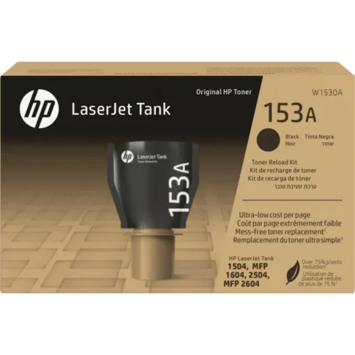 HP 153A/ W1530A Toner Schwarz LaserJet Tank Reload Kit für ca. 2.500 Seiten