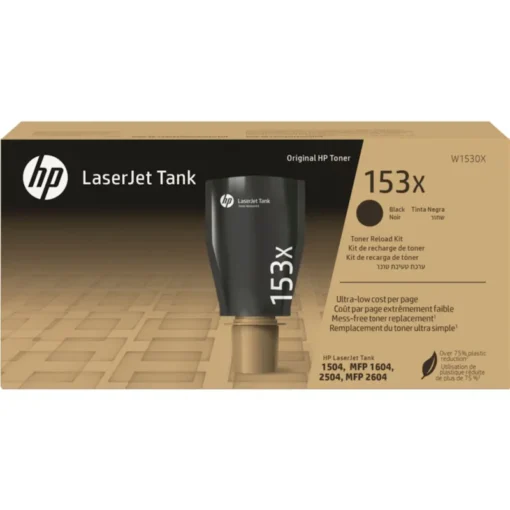 HP 153X/ W1530X Toner Schwarz LaserJet Tank Reload Kit für ca. 5.000 Seiten