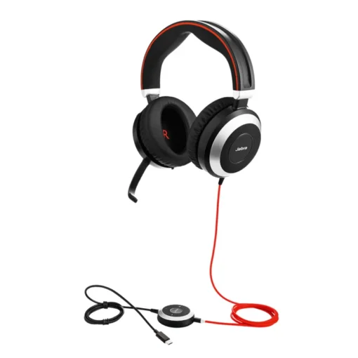 Jabra Evolve 80 MS Duo USB USB-C Anschluss