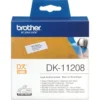 Brother DK-11208 Einzeletiketten – schwarz auf weiß