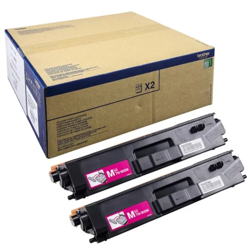 Brother TN-900M Toner Magenta 2 Stück bis zu je 12.000 Seiten