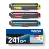 Brother TN-241CMY Cyan/Magenta/Yellow Value Pack