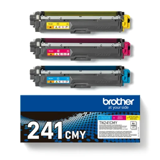 Brother TN-241CMY Cyan/Magenta/Yellow Value Pack