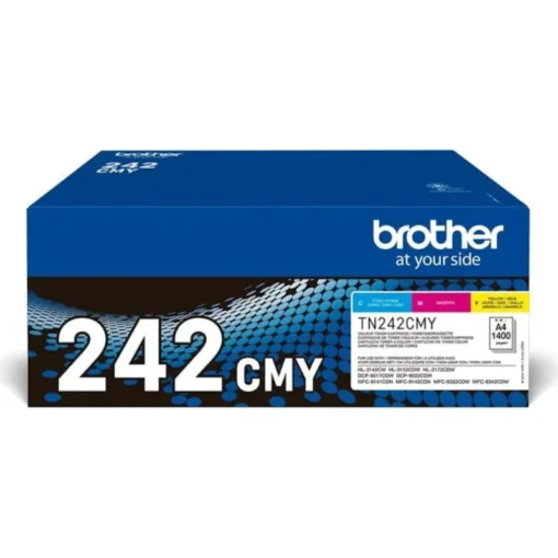 Brother TN-242CMY Cyan/Magenta/Yellow Value Pack