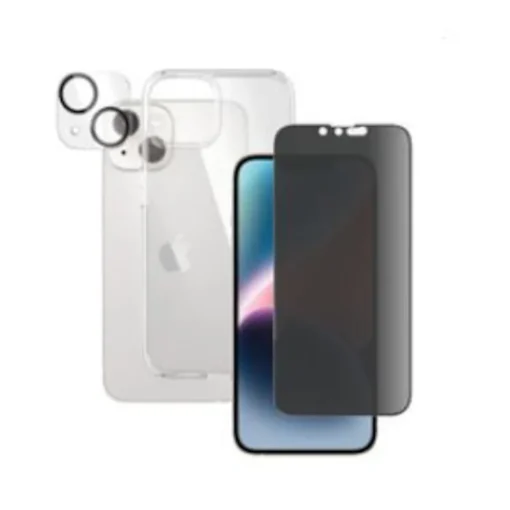 PanzerGlass Glass + Case für iPhone 14 Bundle Privacy