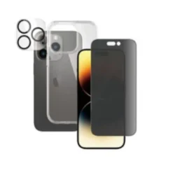 PanzerGlass Glass + Case für iPhone 14 Pro Bundle Privacy