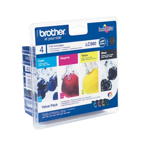 Brother LC980VALBPDR Tinte Value Pack