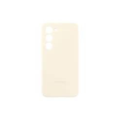 Samsung Silicone Case für Galaxy S23 cream