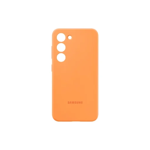 Samsung Silicone Case für Galaxy S23 orange