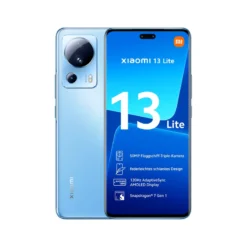 Xiaomi 13 Lite 5G Dual-Sim EU Google Android Smartphone in blue  with 128 GB storage