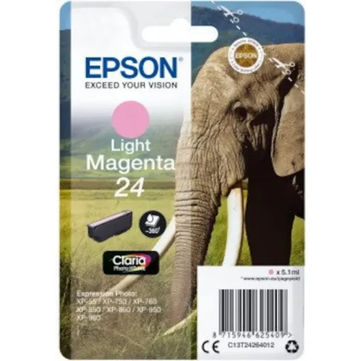 Epson T2426 "Elefant" Tinte Single Pack Light magenta