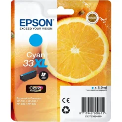 Epson T3362 "Orange" Tinte Single Pack Cyan XL