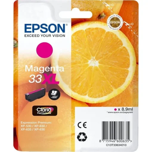 Epson T3363 "Orange" Tinte Single Pack Magenta XL