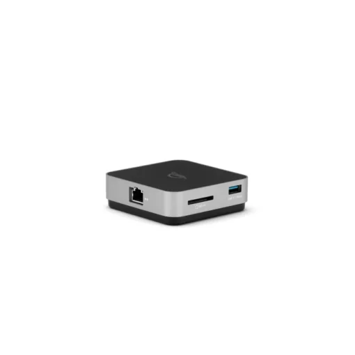 OWC 6-Port Travel Dock 100W- Space Gray (Ethernet)