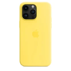 Apple Silicone Case für Apple iPhone 14 Pro Max mit MagSafe canary yellow