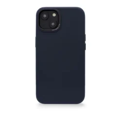 Decoded Leather Backcover iPhone 14 Steel Blue